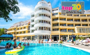 Вълшебно Лято в Слънчев Бряг! Нощувка с All Inclusive + Открит Басейн + Детски Басейн, Чадър и Шезлонг и Анимация в Хотел Сън Палас от 90 лв./Човек. Безплатно за Дете до 11.99 Год.! ...