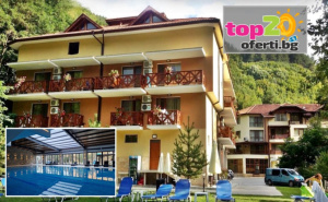 Почивка в Огняново! Нощувка със Закуска + Реновиран Голям Плувен Минерален Басейн + Релакс Пакет, Минерални Басейни и Джакузи в Семеен Хотел Делта, с. Огняново, от 22.50 €/ 44.01 лв. на човек. Дете до 4 Год. - Безплатно! ...