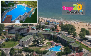 До -45% на Ранни Записвания за Незабравима Почивка на Първа Линия в Слънчев Бряг! Нощувка с All Inclusive + Външен Басейн с Детска Секция и Анимация за Деца и Възрастни в Хотел Поморие Сън, К.к. Слънчев Бряг от 26.30 €/51.43 лв. на човек. Безплатно за Дете до 12.99 Год.! ...